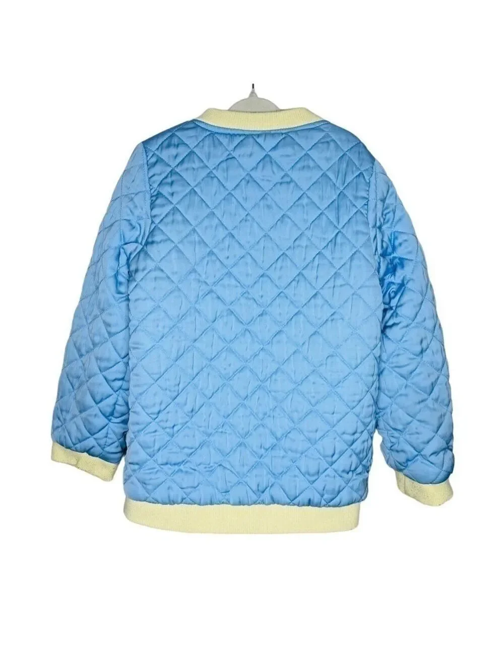 Disney Collection by Tutu Couture Beauty & The Beast Blue‎ Quilted Jacket Girls